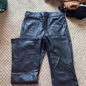 American Eagle Leather Flares